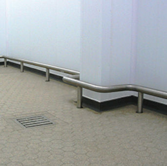Edelstahl-Wandschutz - TD93 - johnlord specialist flooring