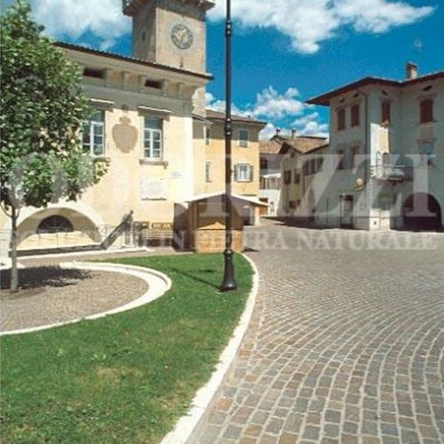 Porphyrpflasterstein - DELGORSA® : BLOCKS - ODORIZZI soluzioni in pietra - für Außenbereich / rutschfest / frostsicher