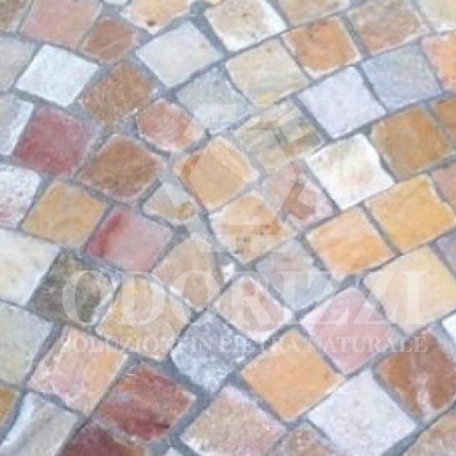Quarzit-Pflasterstein - GEA'S : CUBES - ODORIZZI soluzioni in pietra - Fußgänger / für öffentliche Bereiche