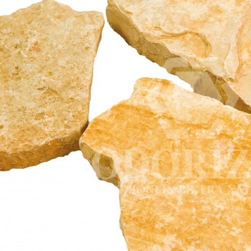 Sandstein-Steinplatte - GEA'S : RIND STONE - ODORIZZI soluzioni in pietra - für Fußboden / sandgestrahlt