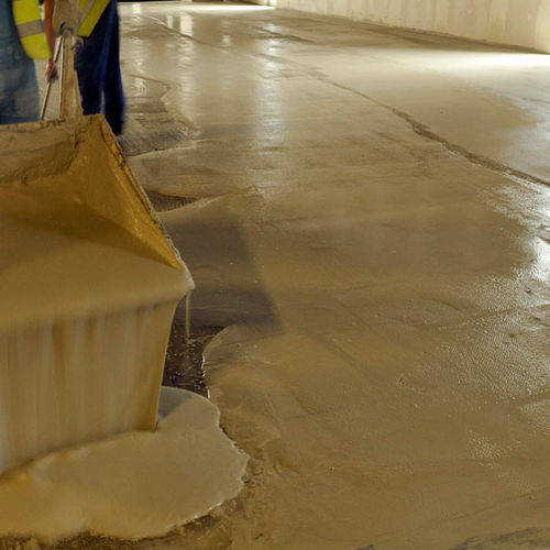 Dekorputz - BAUFLOOR® PRESS - BAUTECH - für Estrich / für Fundament / auf Zementbasis