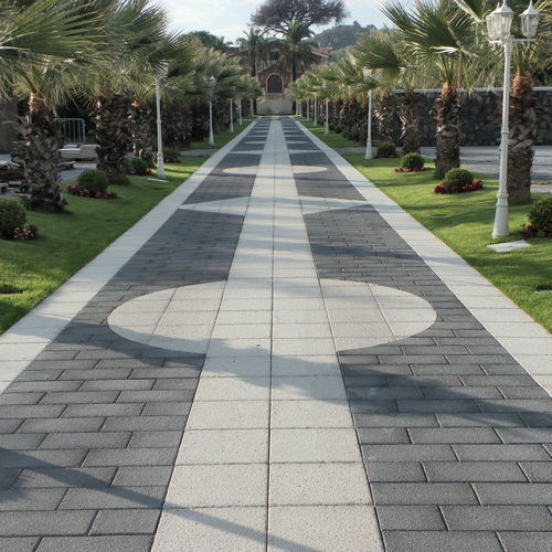 Betonpflasterstein - NON-SLIP M - FIMAS PAVIMENTI IN MONOSTRATO VULCANICO DELL'ETNA - rutschfest / frostsicher / Hochleistung und Schwerlast
