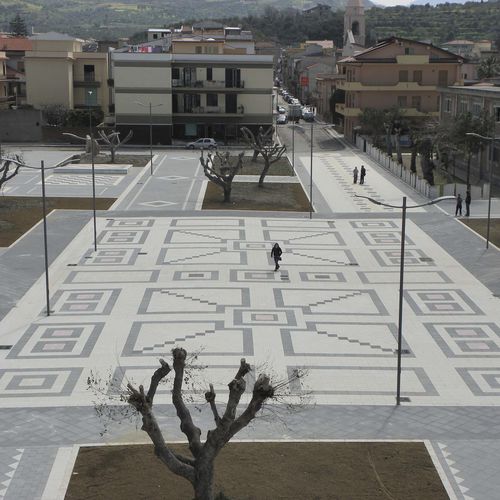 Betonplattenbelag - NON-SLIP B : ETNA B. / B.S B. - FIMAS PAVIMENTI IN MONOSTRATO VULCANICO DELL'ETNA - Stein / für Außenbereich / texturiert