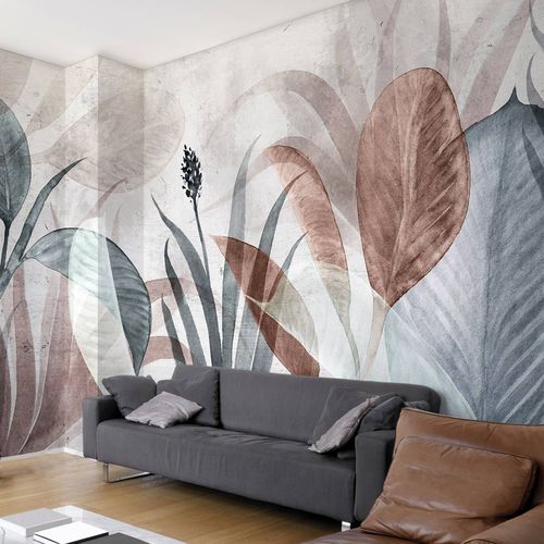 Moderne Tapete - BON VOYAGE  - Wallpepper - Zellulosefaser / Naturfaser / Naturmotiv