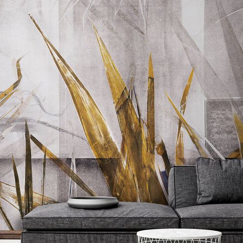 Moderne Tapete - ORLEANS - Wallpepper - Zellulosefaser / Naturfaser / Naturmotiv