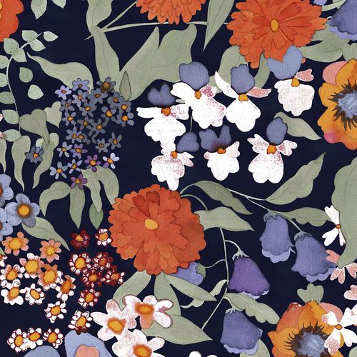 Moderne Tapete - BLOOMED / SE-05 - Wallpepper - Blumenmotiv / bedruckt