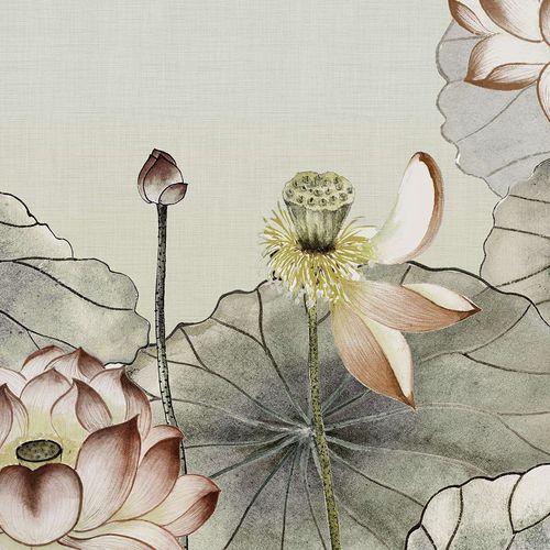 Moderne Tapete - YOKOHAMA / WP-41 - Wallpepper - Blumenmotiv / bedruckt