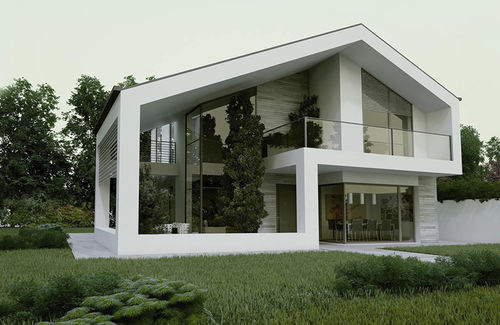 Fertigbauhaus - MILANO - Barra&Barra - umweltfreundlich / energiesparend / modern