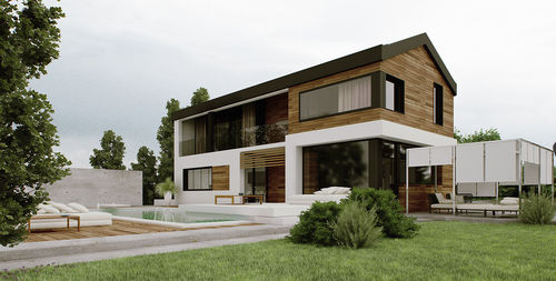Fertigbauhaus - TROFARELLO  - Barra&Barra - umweltfreundlich / energiesparend / modern