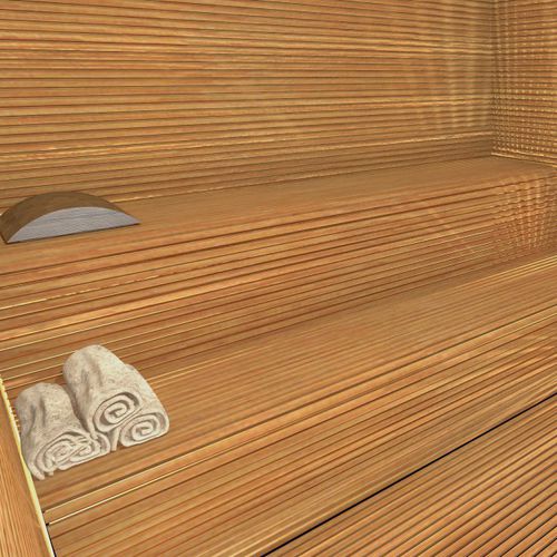 Sauna für Gewerbegebrauch - Luxe Pro - AWD - Holz / für den Innenbereich