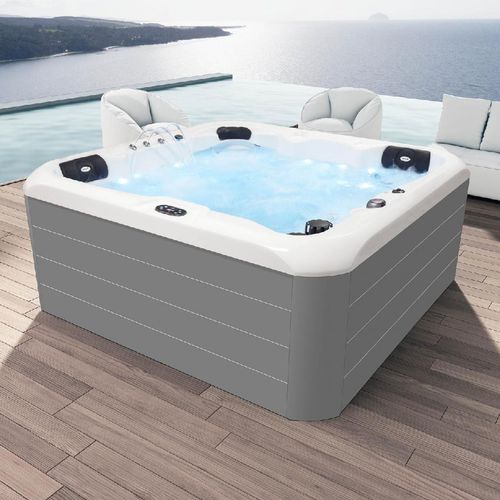Einbau-Whirlpool - ID 520 - AWD - zum Aufstellen / quadratisch / Fünfsitzer