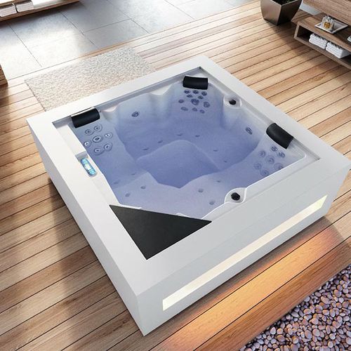 Whirlpool zum Aufstellen - Home - AWD - quadratisch / Viersitzer / Acryl