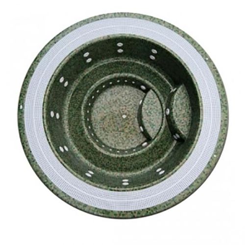 Einbau-Whirlpool - OSLO & BALI - AWD - rund / 9 Plätze / Mosaik