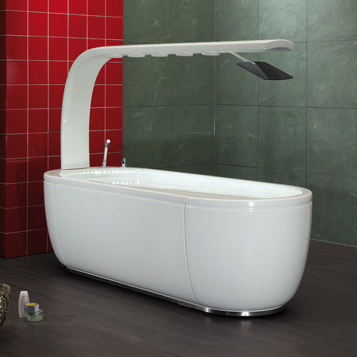 Ovale Badewanne - AWD - freistehend / für Wohnungen / zur beruflichen Nutzung