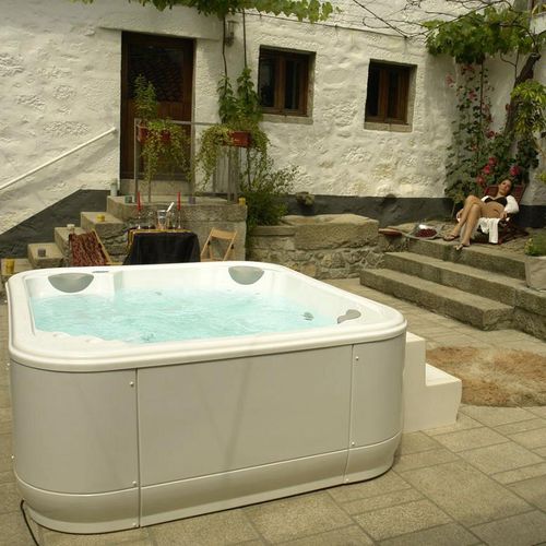 Whirlpool zum Aufstellen - Family 2 - AWD - rechteckig / Sechssitzer / Acryl