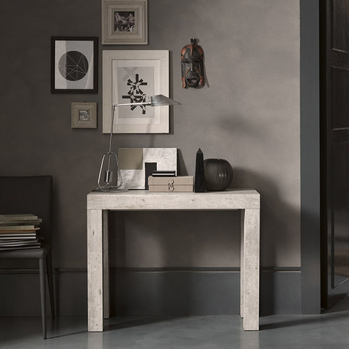 Moderner Konsolentisch - COMBI - altacom italia - Aluminium / melaminbeschichtet / Gestell aus Holz