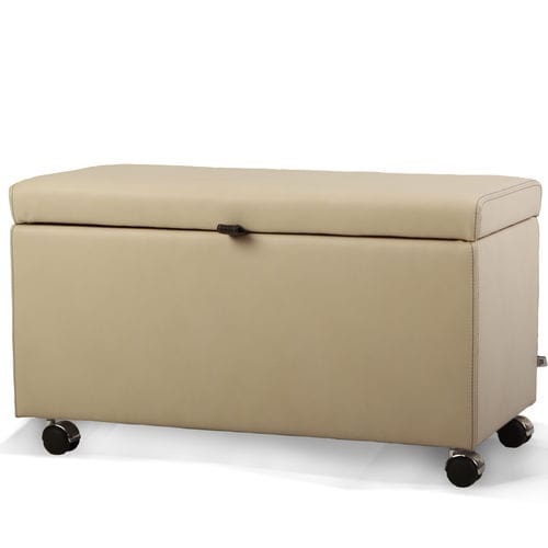 Moderne Truhe - BOX - Jonas Ihreborn - Stoff / Leder