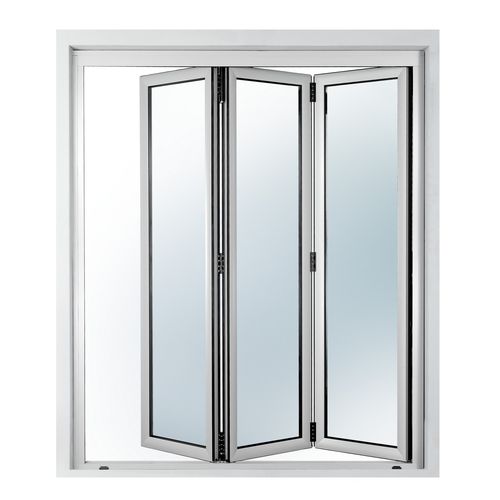 Tür für Innenbereich - S.5000 - Europa Profil Aluminium SA - Aluminium / faltbar / Glas