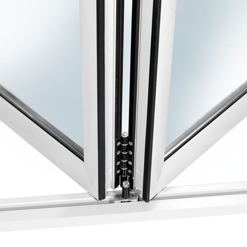 Tür für Innenbereich - S.5500 - Europa Profil Aluminium SA - Aluminium / faltbar / Glas