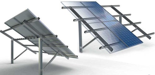 Freiland-Montagesystem - 100 - Europa Profil Aluminium SA - Solar / für Photovoltaikmodul