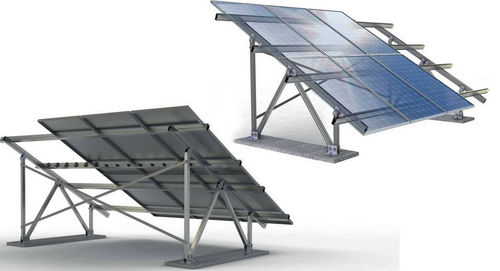 Freiland-Montagesystem - SUN 300 - Europa Profil Aluminium SA - Solar / für Photovoltaikmodul