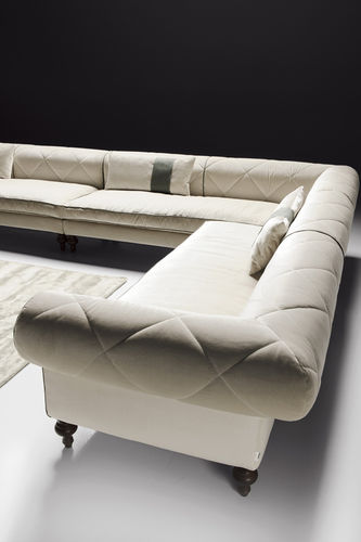 Ecksofa - HARRYS - PINTON SAS - modern / Stoff / Leder