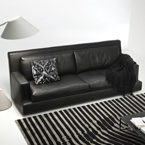 Modernes Sofa - LYNDON - PINTON SAS - Stoff / Leder / mit abnehmbarem Bezug