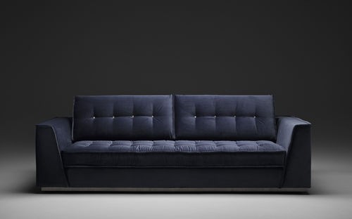 Ecksofa - QUEEN - PINTON SAS - modern / Stoff / rot