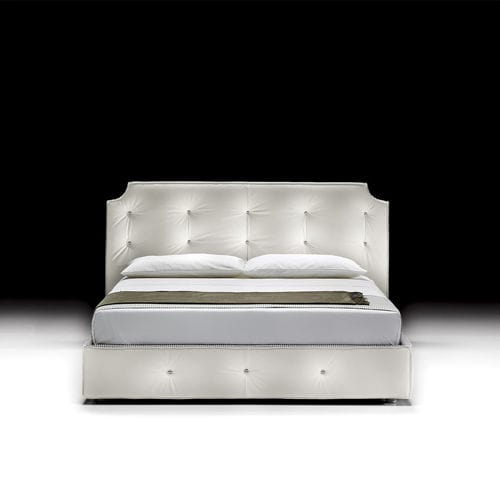 Doppelbett - ASTOR LOW - PINTON SAS - modern / Polster / Bettkasten