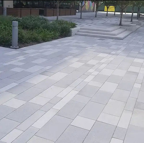 Porzellan-Pflasterstein - ECOPREMIER - Tectura Designs - für Außenbereich / gestockt / Fußgänger