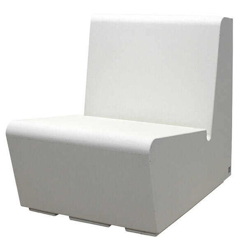 Moderner Sessel - TF5039 - Tectura Designs - Beton / weiß / braun