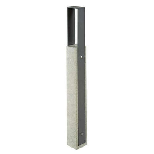Bodenstehender Fahrradständer - DF6535 - Tectura Designs - gesichert / horizontal / Aluminium