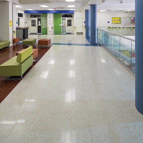 Terrazzo-Fliesen - ATMOSPHERE - Tectura Designs - poliert / für den Innenraum / für Außenbereich