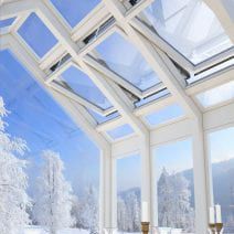 PVC-Dachfenster - IGC1V I22 - okpol - Schwing / mit Doppelverglasung / mit Wärmedämmung