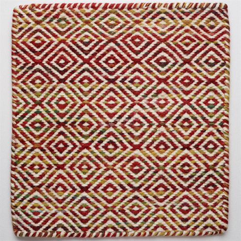 Moderner Teppich - MULTI DESIGN FLATWEAVE  - Nash Andrea - geometrisches Muster / Wolle / rechteckig