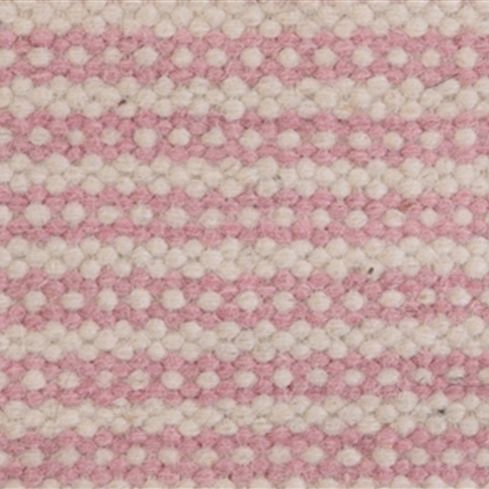 Gewebter Teppichboden - WINSTON FLATWEAVE  - Nash Andrea - Wolle / Motiv / rosa