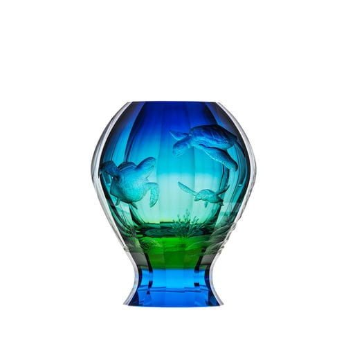 Moderne Vase - MERENGUE - MOSER, a.s. - geblasenes Glas / Kristall / handgefertigt