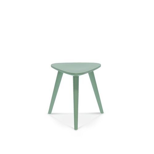 Moderner Hocker - Finn - Fameg - Buche / Gestell aus Holz / mit 3 Beinen