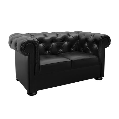 Chesterfield-Sofa - BARON 2S - Sedja - Leder / für Hotels / für Büro