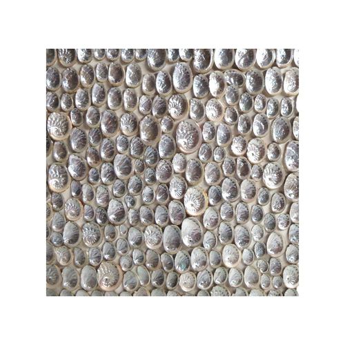 Dekorplatte für Wand - 4010/5804 - Lost Cowboys.com - hochwiderstandsfähig / aus Muscheln / texturiert