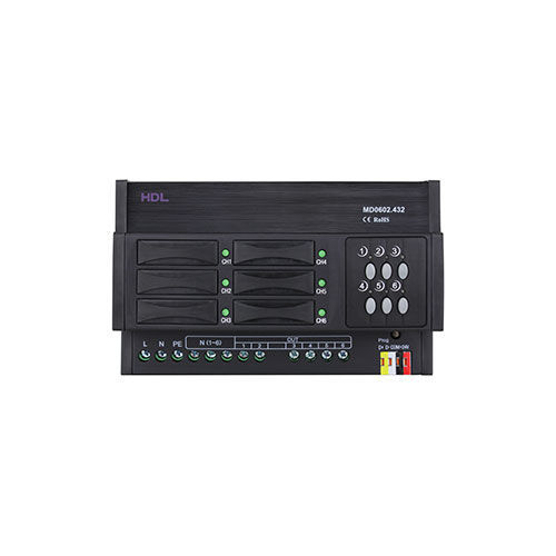 Schaltaktor für Hausautomationssystem - MD0602.432 - HDL Automation Co., Ltd - wandmontiert / für Privatgebrauch / für Gewerbegebrauch