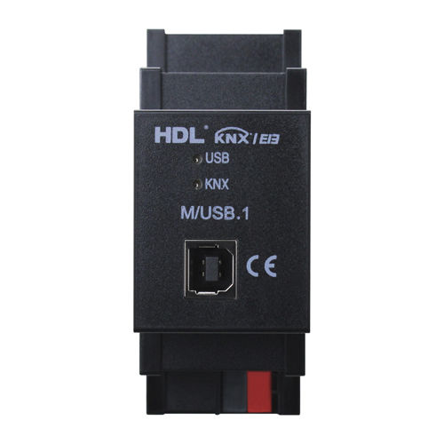 Binäreingang-Schnittstellenmodul - M/USB.1 - HDL Automation Co., Ltd - DIN-Schiene / KNX / USB
