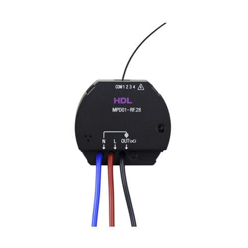 Schaltaktor für Hausautomationssystem - HDL-MPS04-RF.28 - HDL Automation Co., Ltd - wandmontiert / für Privatgebrauch / für den Innenraum