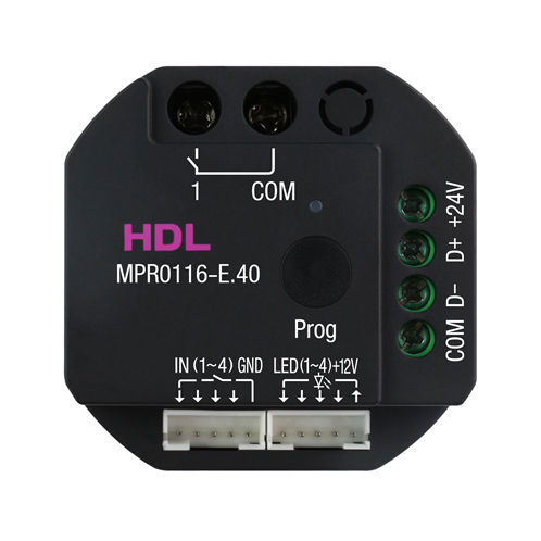 Schaltaktor für Hausautomationssystem - HDL-MPR0116-E.40 - HDL Automation Co., Ltd - Einbau / für Privatgebrauch / für Gewerbegebrauch