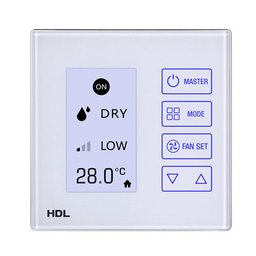 Elektronisches Thermostat - LCD Touch - HDL Automation Co., Ltd - programmierbar / für Klimaanlagen / wandmontiert