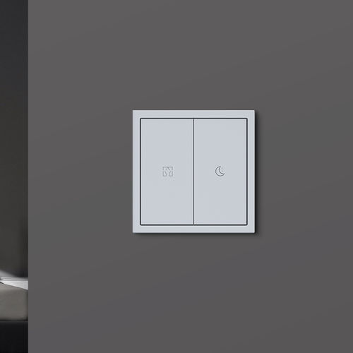 Bedientastatur für Hausautomationssystem - Tile Series 2 Buttons - HDL Automation Co., Ltd - für Innenbeleuchtung / für Klimaanlagen / wandmontiert