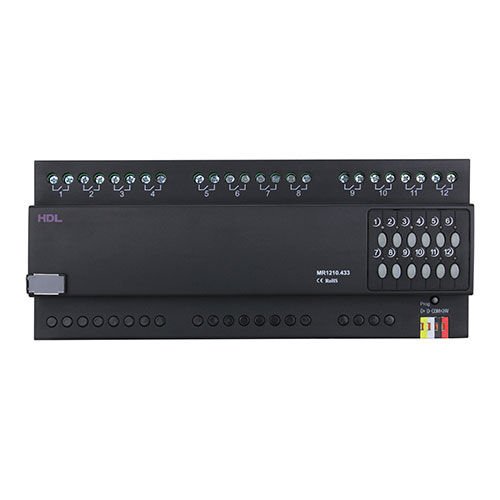 Schaltaktor für Hausautomationssystem - HDL-MR1210.433 - HDL Automation Co., Ltd - DIN-Schiene / für Privatgebrauch / für Gewerbegebrauch