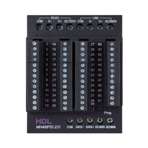 Steuerungsmodul für Hausautomationssystem - HDL-MH48IP/D.231 - HDL Automation Co., Ltd - Lampen / Temperatur / für Klimaanlagen