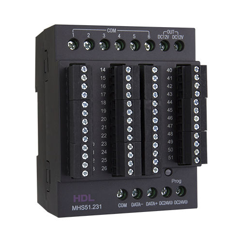 Steuerungsmodul für Hausautomationssystem - HDL-MHS51.231 - HDL Automation Co., Ltd - Lampen / DIN-Schiene / GPRS