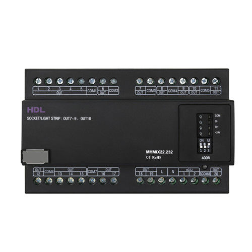 Steuerungsmodul für Hausautomationssystem - HDL-MHMIX22.232 - HDL Automation Co., Ltd - Lampen / DIN-Schiene / für den Innenraum
